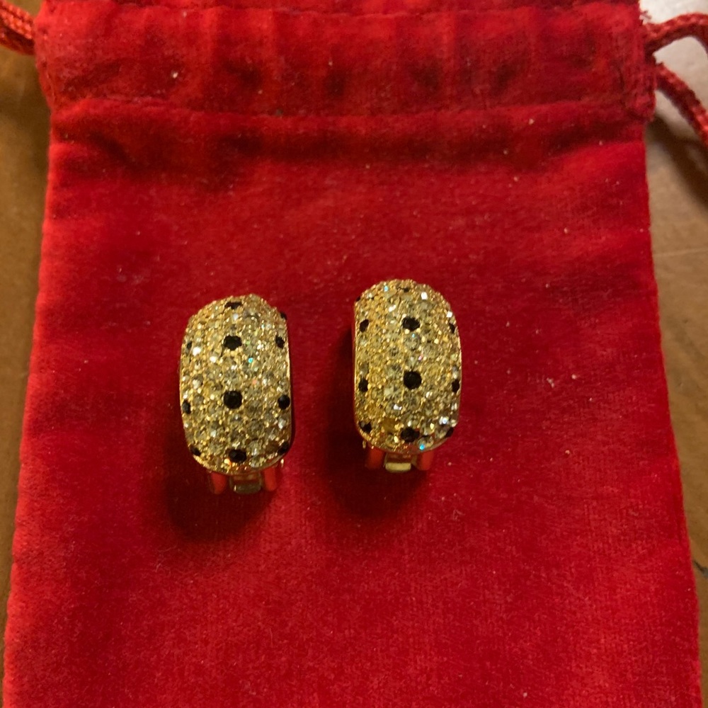 Vintage Christian Dior Clip-On Earrings